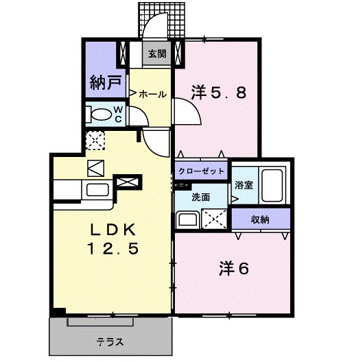 アンジェリークガーデン 間取り