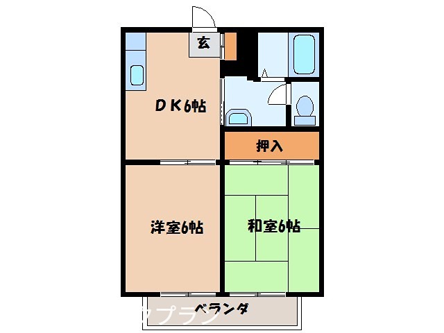コンセール三笠 間取り
