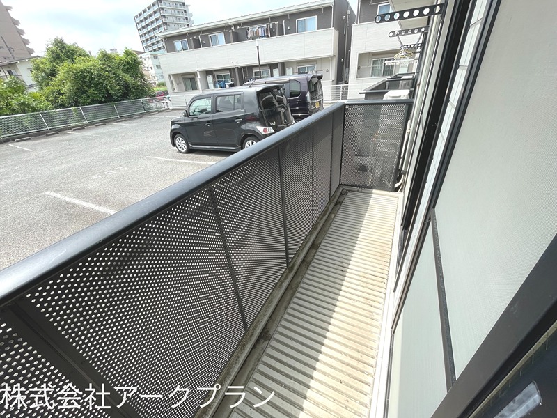コンセール三笠 ベランダ