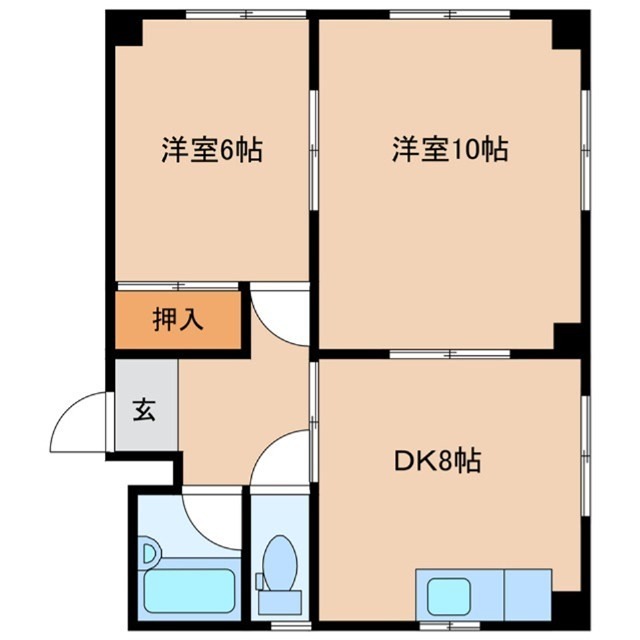 THE APOLLO 間取り