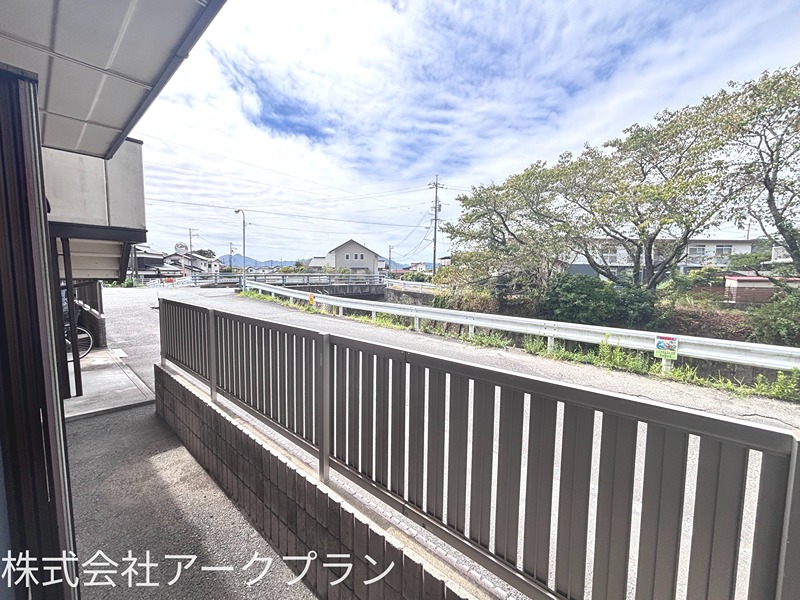 ロジュマン新町A棟 ベランダ