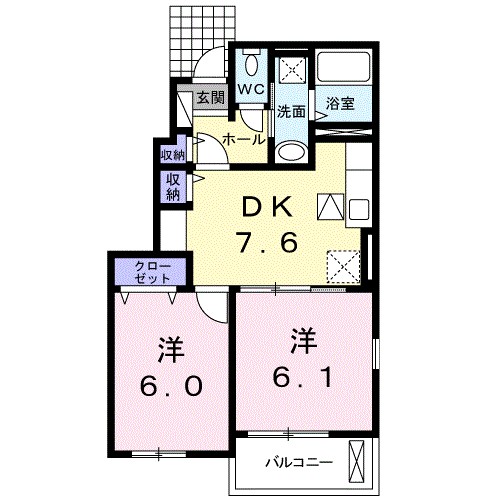 スリズエⅡ 間取り