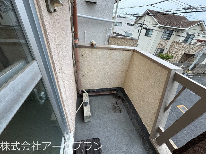 味村アパート ベランダ