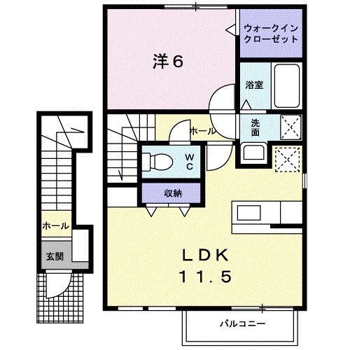 ベル・アンジュＥ棟 間取り