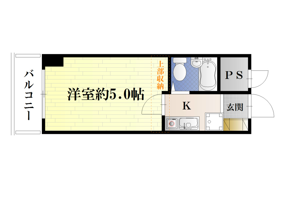 横須賀中央ダイカンプラザシティⅢ 102号室 間取り