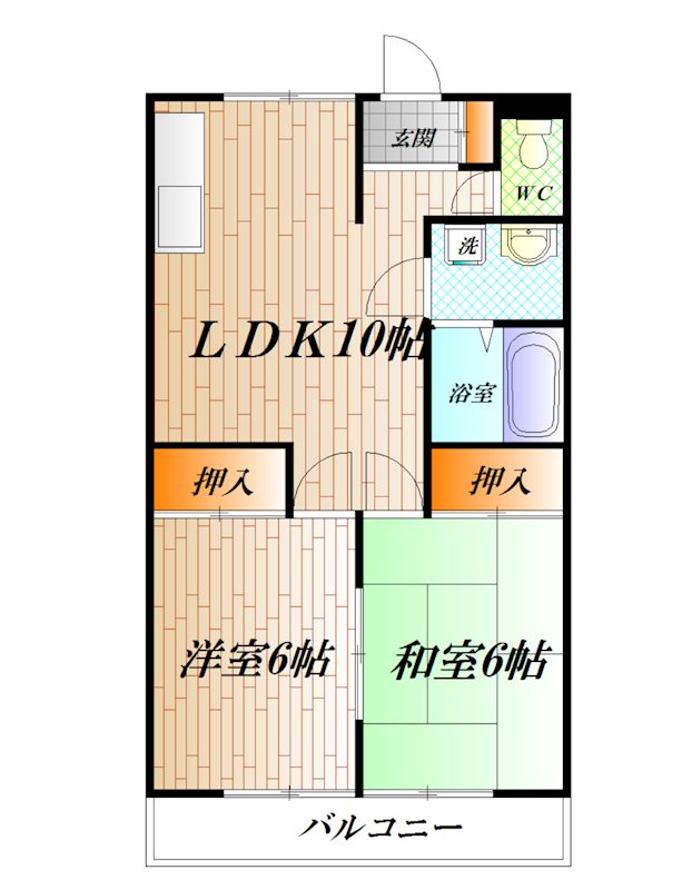 サンヒルズ 間取り図