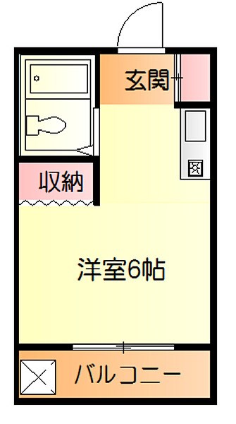 清水マンション 間取り図