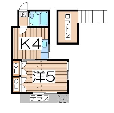 BELLA VISTA三春 204号室 間取り