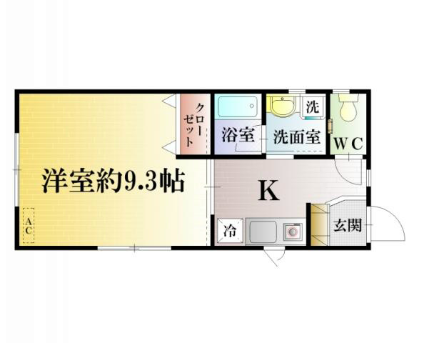 Iハウス 間取り図