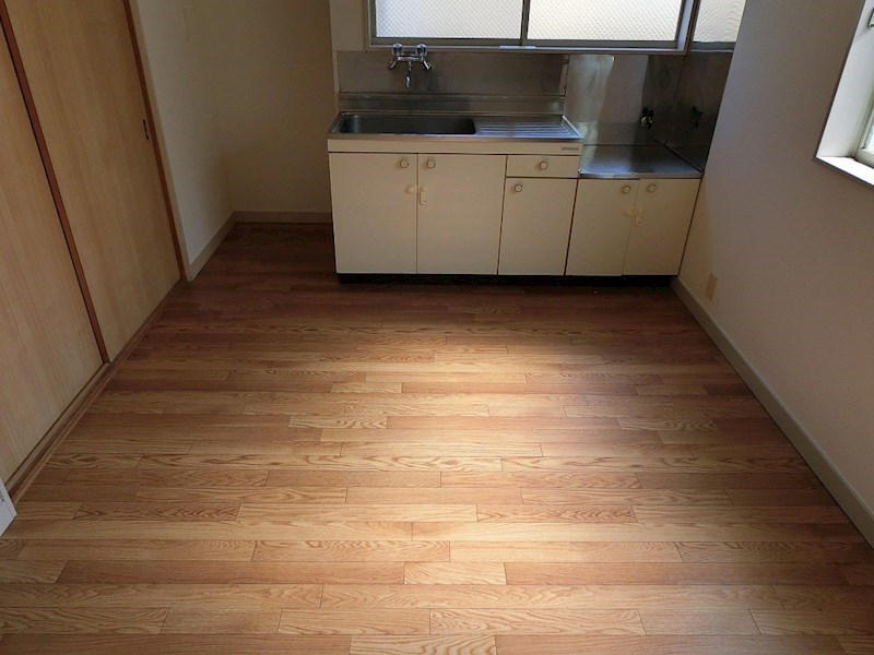 清水アパート リビング