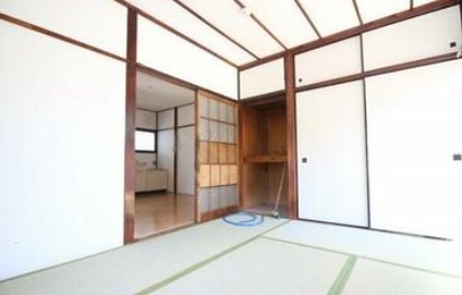 丸武荘 ベッドルーム