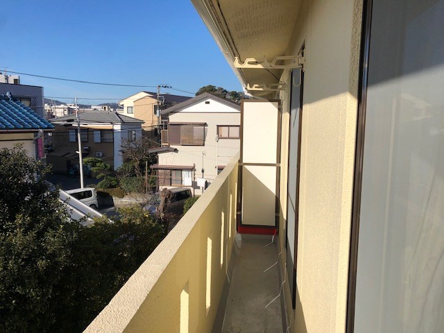 レスコ・モトヤシキ ベランダ