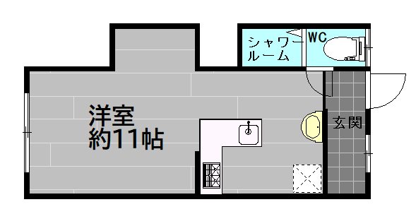 DOCKS　Shioiri 間取り