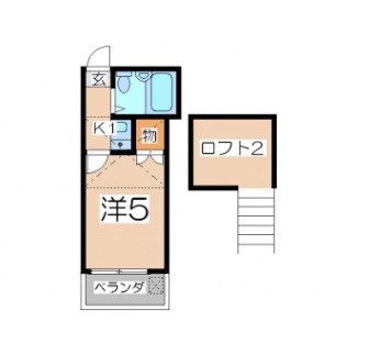 BELLA・VISTA三春 103号室 間取り