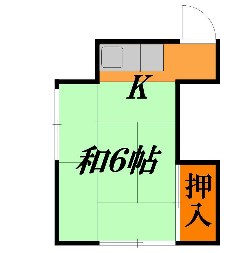 ikoisou 10号室 間取り