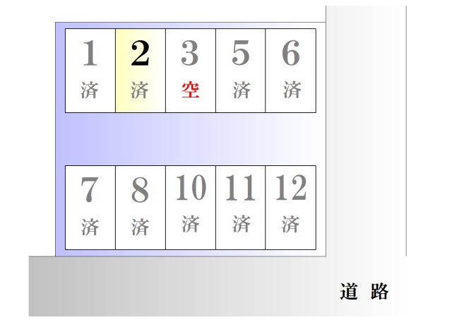 三春町川口パーキング 間取り