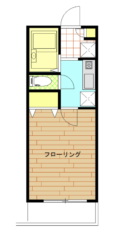 スカイ・ハイツ 間取り図