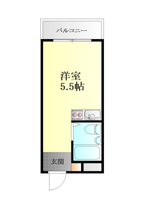 ライオンズマンション・横須賀中央第2 503号室 間取り