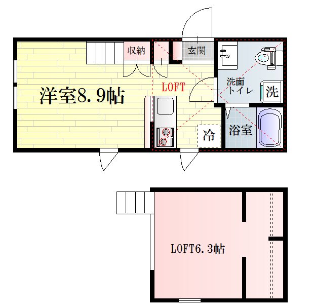 primavera 間取り図