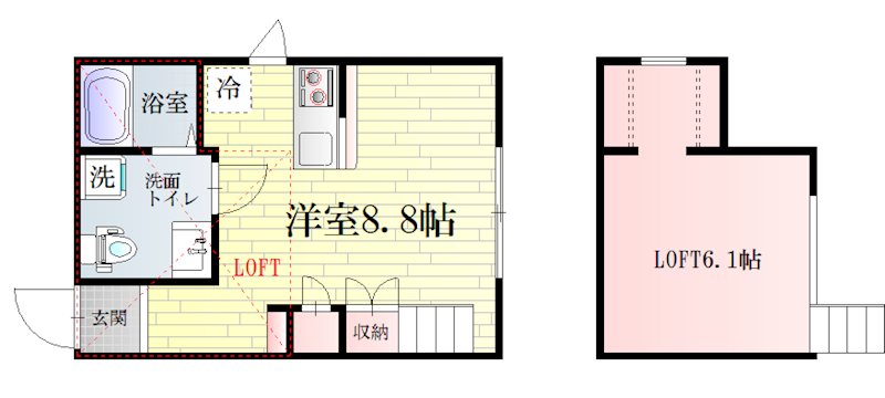 primavera 間取り図