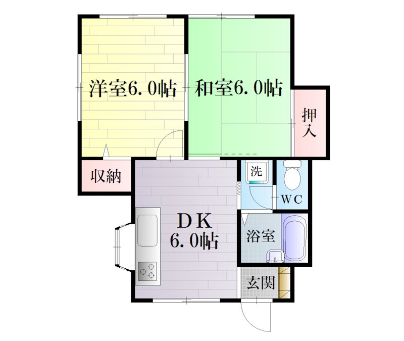 ノースシャンテ 間取り図
