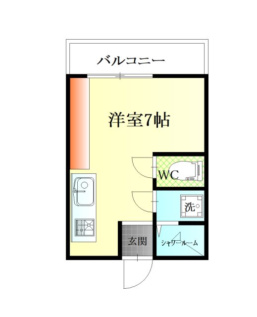 日栄ビル 間取り図