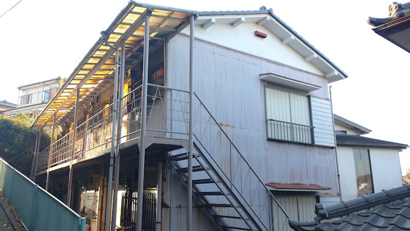 平田荘 202号室 外観