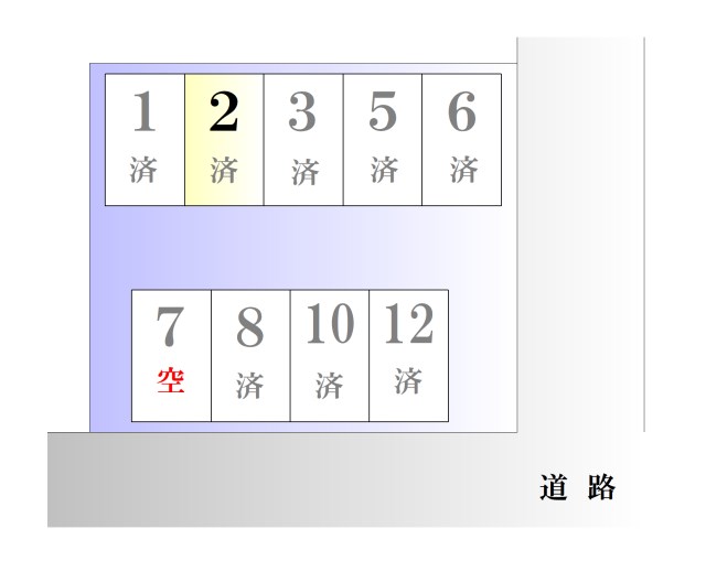 三春町川口パーキング 間取り