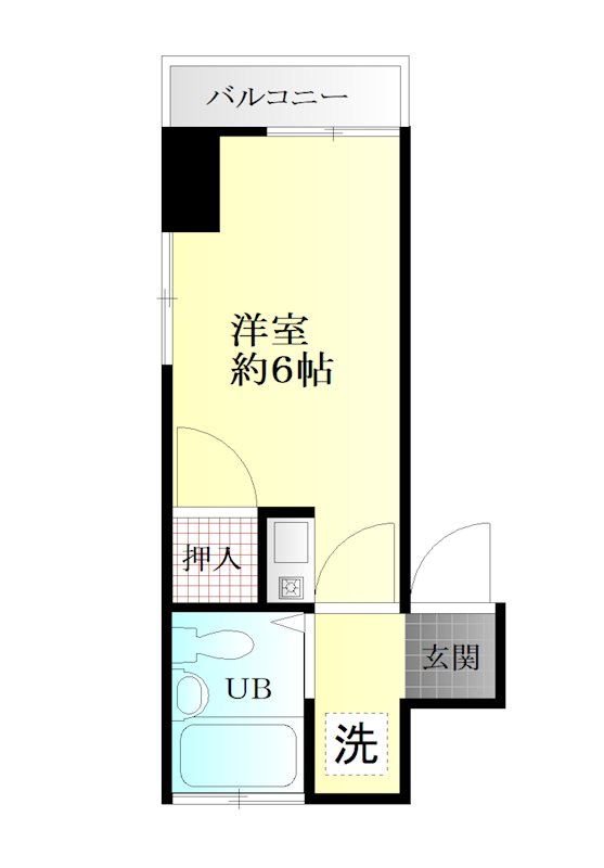 まめⅡ 103号室 間取り