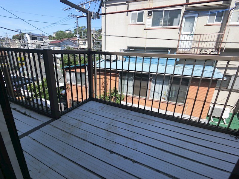 フラットハウスA ベランダ