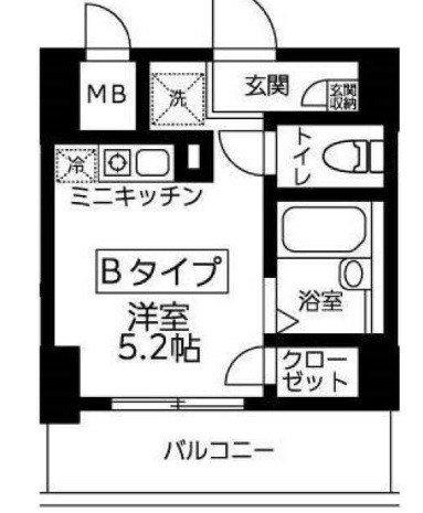 ラフィネ・横須賀中央 402号室 間取り
