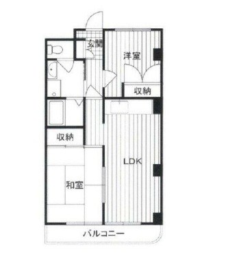ヒルサイド・ハイツ 間取り図