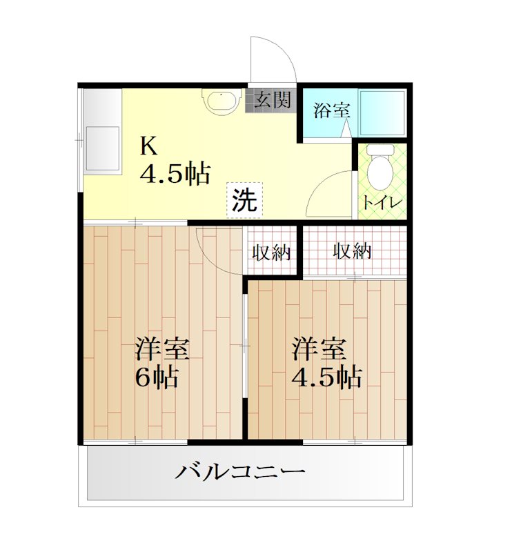 りんかいハウス 間取り図