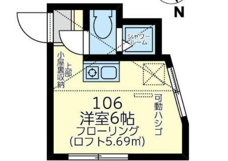 ユナイト・安針・ネイマール 間取り図