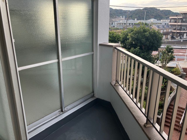 サンライズマンション ベランダ