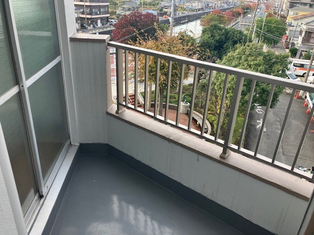 サンライズマンション ベランダ