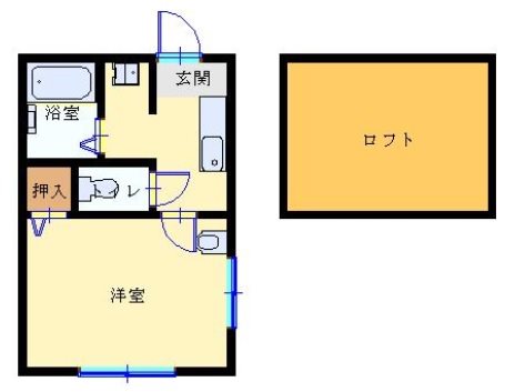 クイーンシップ・横須賀中央Ⅱ 間取り図