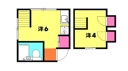 ハイツ　ビー 間取り図