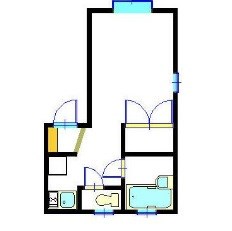 エクセルコーポ 202号室 間取り