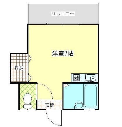 てのひら荘 間取り図