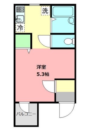 アマーレヴィスタ 302号室 間取り