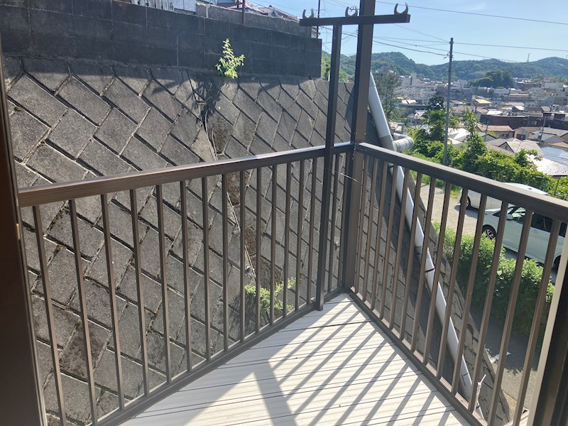 佐野町5丁目貸家 ベランダ