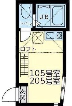 ユナイト田浦サンホセ 間取り図