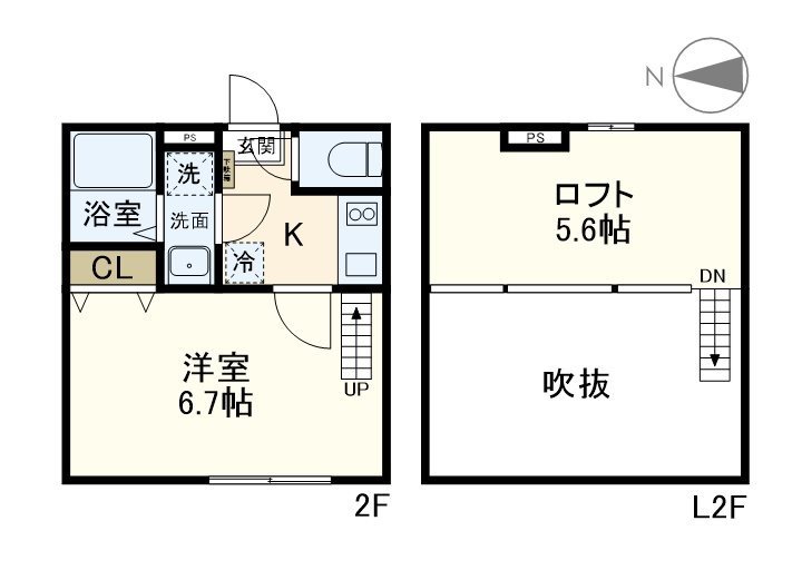 レーヴメゾン横須賀 0204号室 間取り