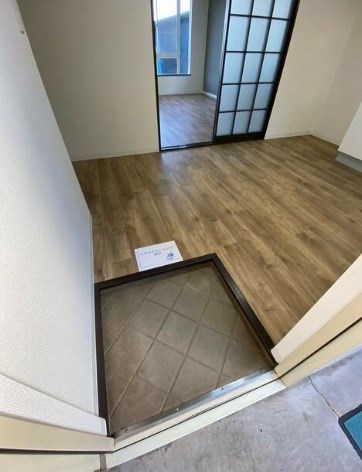 コーポベイシティ 玄関