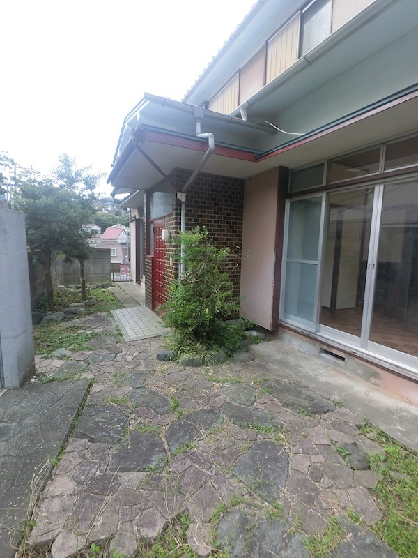 不入斗町四丁目貸家 ベランダ