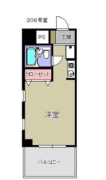 グランブルー 間取り図