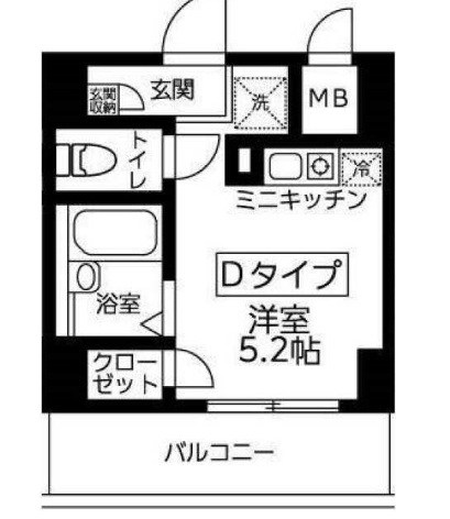 ラフィネ・横須賀中央 204号室 間取り