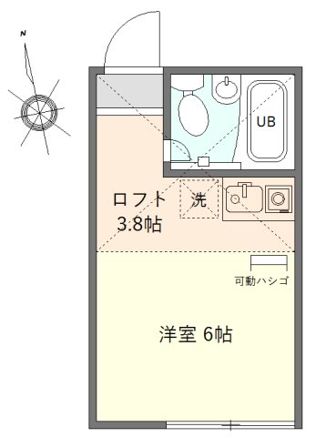 ユナイトステージHIRASAKU 105号室 間取り
