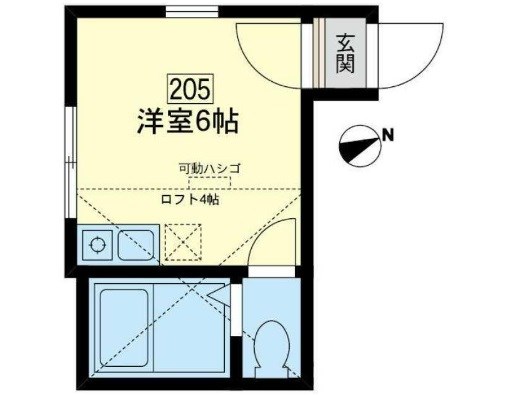 ユナイト・衣笠フォルカオの杜 間取り図